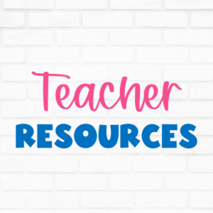 teacher resources categories